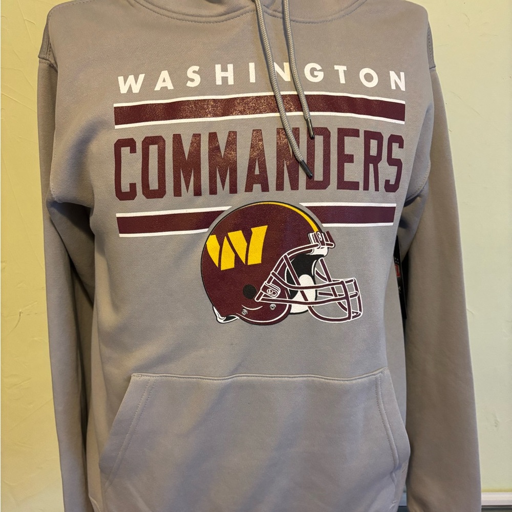 NFL Washington Commanders Gray Sweatshirt